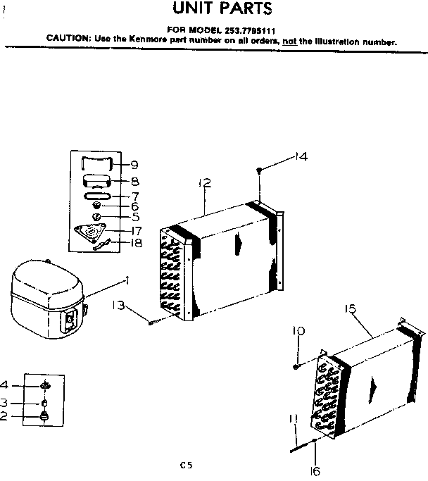 Unit parts