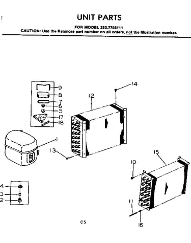 Unit parts