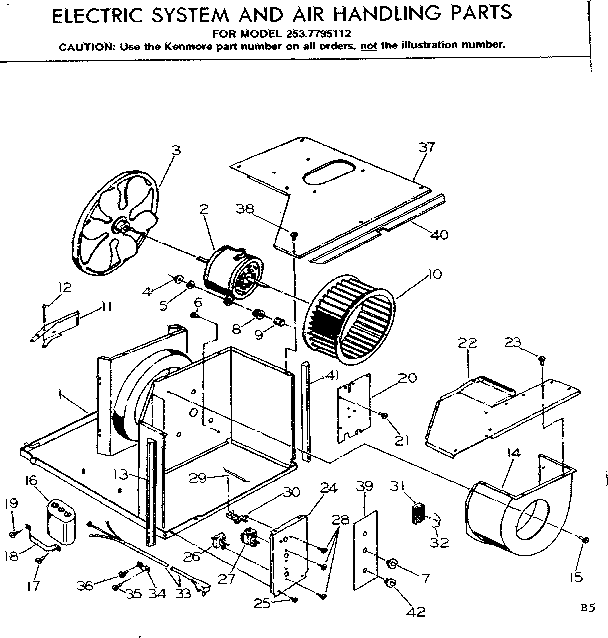 ELECTRICAL SYSTEM & AIR HANDLING PARTS