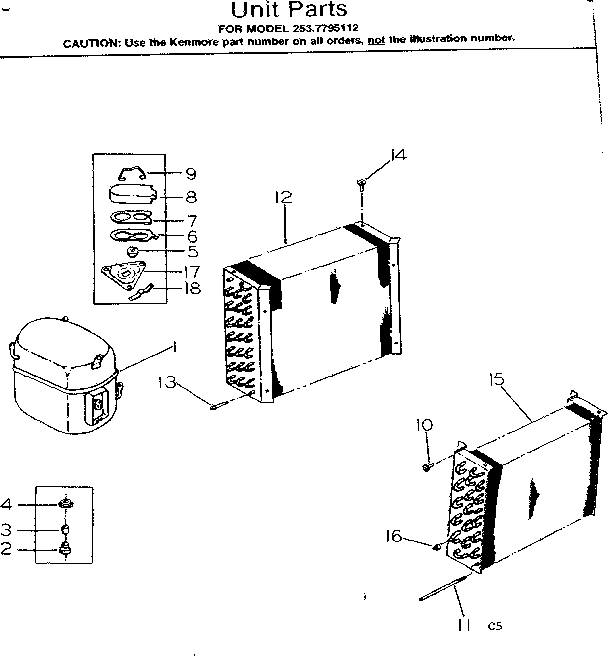 UNIT PARTS