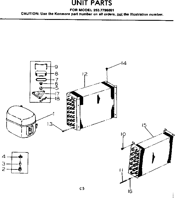 Unit parts