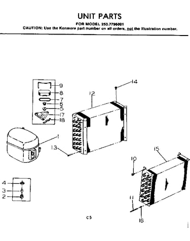 Unit parts