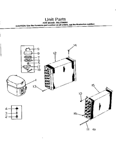 Unit parts