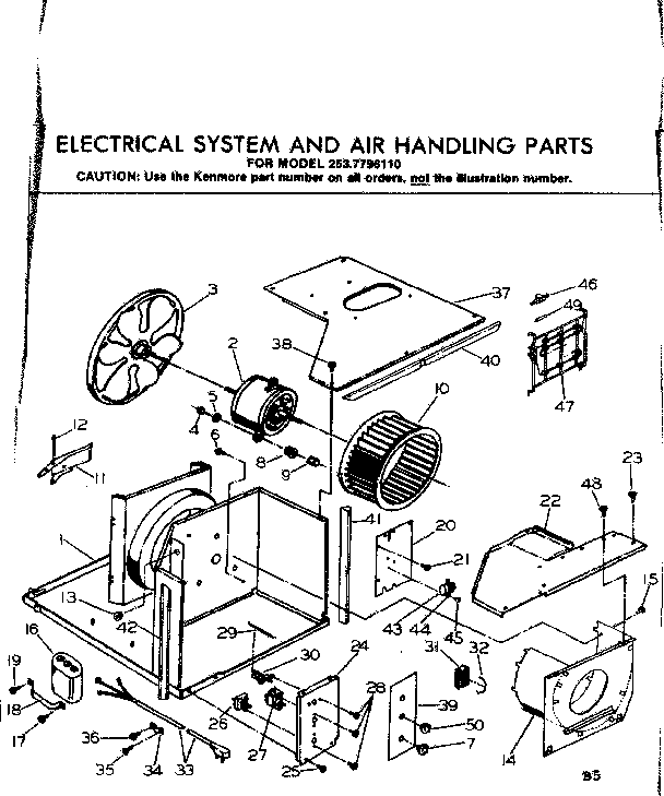 Electrical system & air handling parts