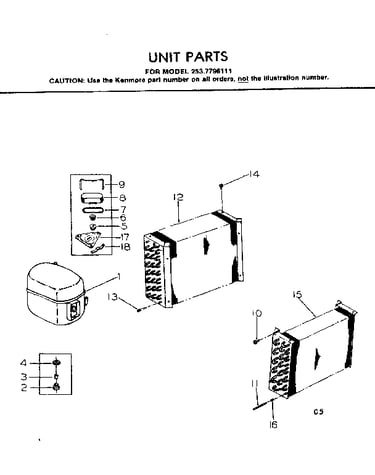 Unit parts