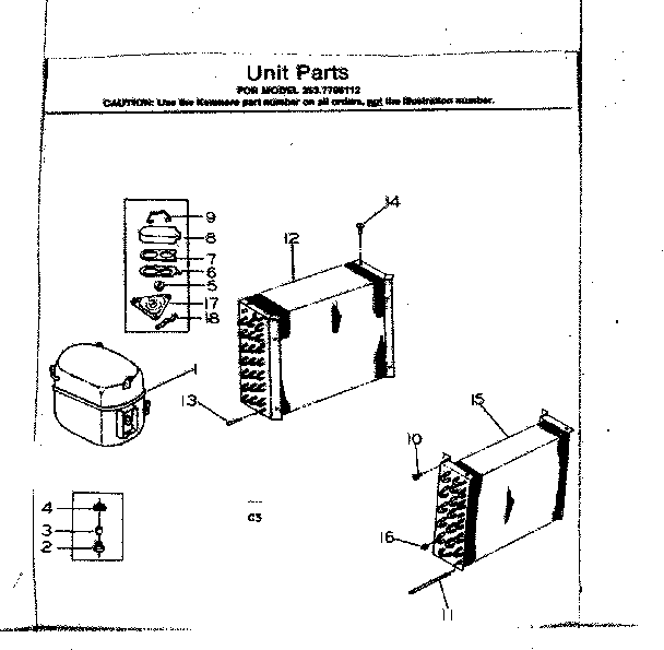 Unit parts