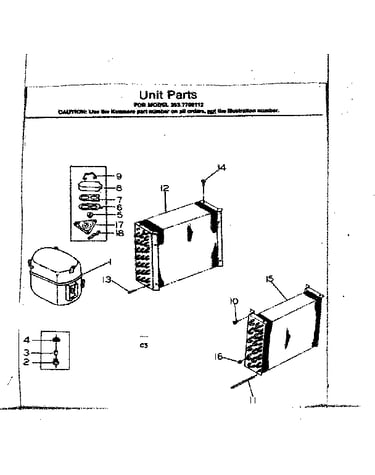 Unit parts
