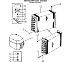 Kenmore 2537797060 refrigerator system diagram