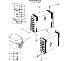 Kenmore 2537797080 unit parts diagram