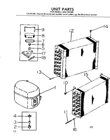 Unit parts