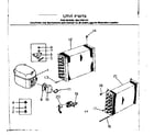 Kenmore 2537797131 unit parts diagram