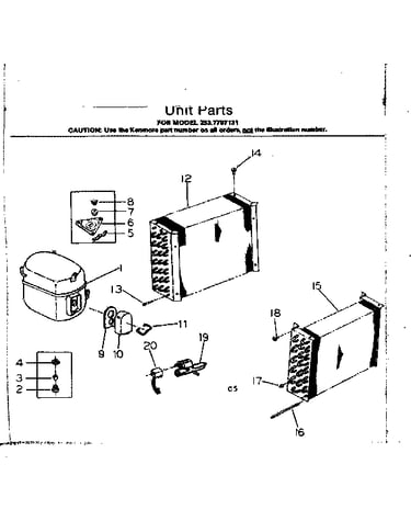 Unit parts