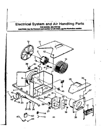Electrical system & air handling parts
