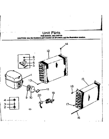 Unit parts