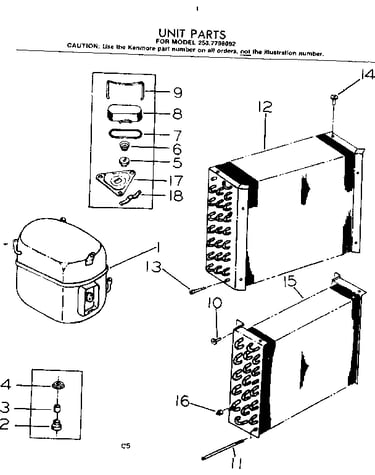 Unit parts