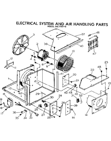 Electrical system & air handling parts