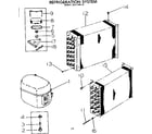 Kenmore 2537798110 refrigeration system diagram