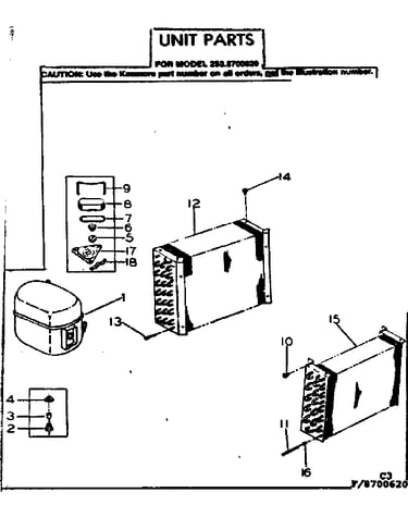 Unit parts