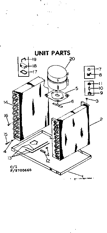 Unit parts