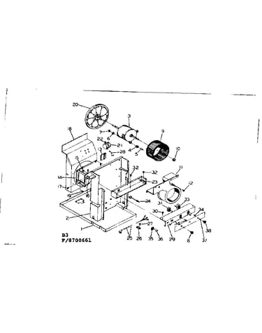 Electrical system & air handling parts