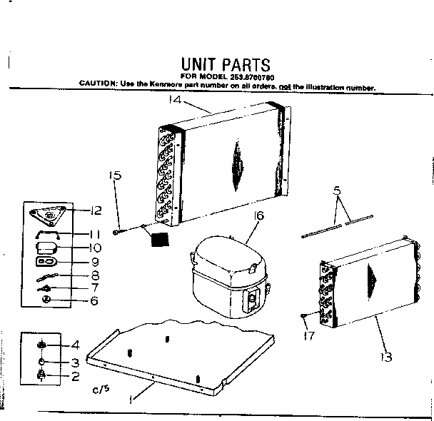 Unit parts