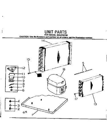 Unit parts