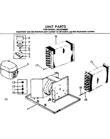 Unit parts