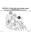 Electrical system and air handling parts