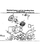 Electrical systemand air handling parts
