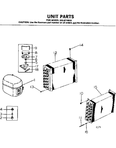 Unit parts