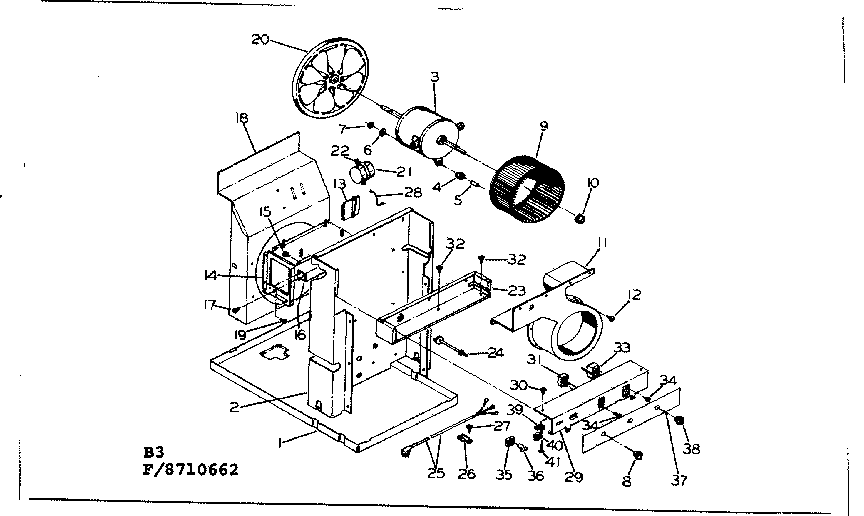 Electrical system & air handling parts