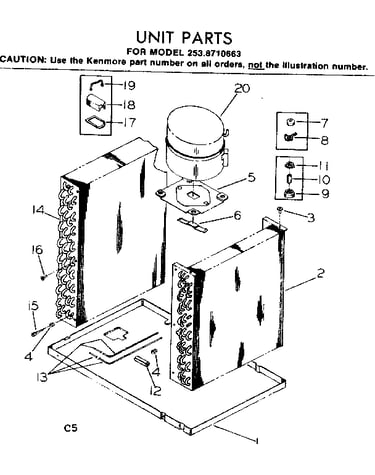 Unit parts