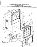 Cabinet & front panel parts