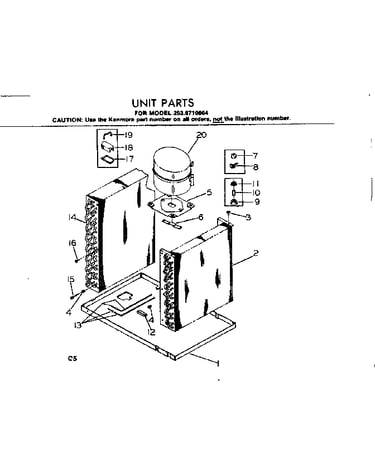 Unit parts