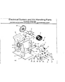 Electrical system and air handling parts