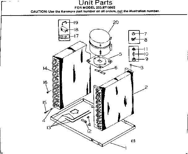 Unit parts