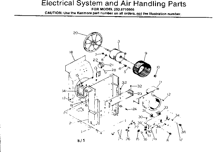 ELECTRICAL SYSTEM AND AIR HANDLING PARTS