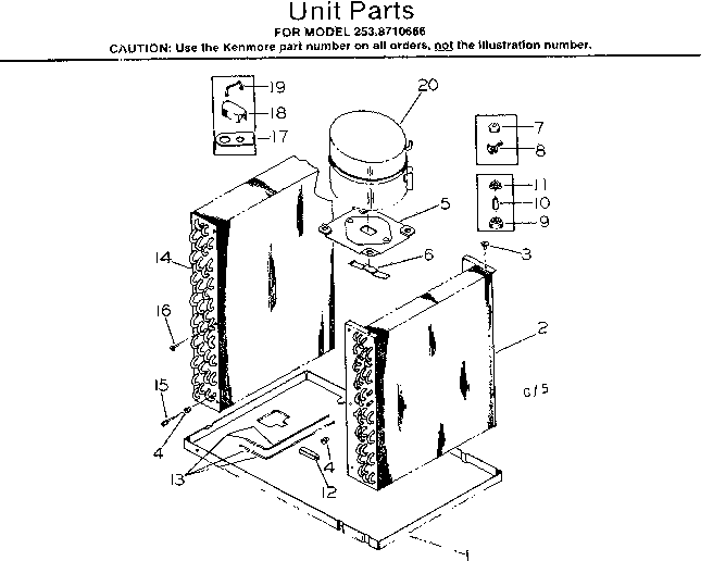 UNIT PARTS