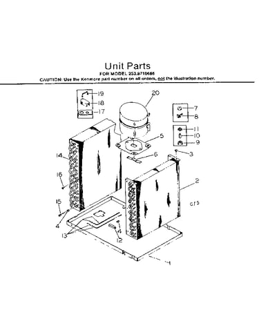 Unit parts