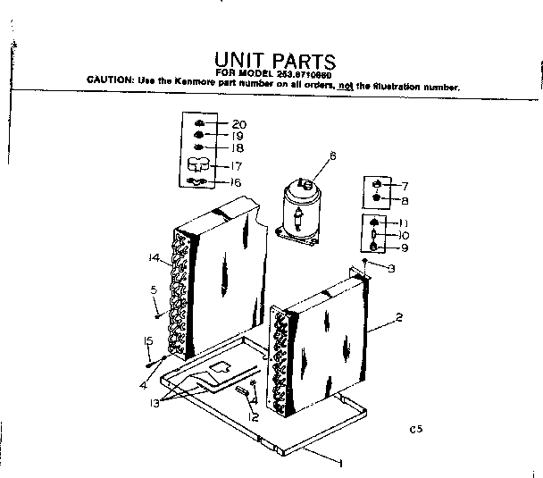 Unit parts