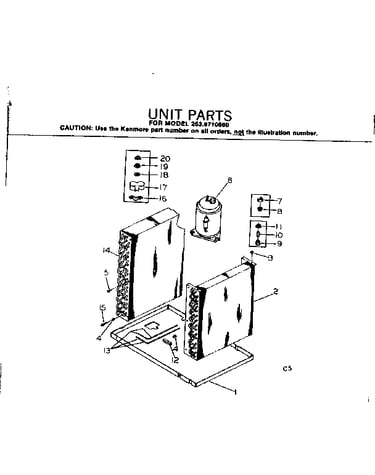 Unit parts