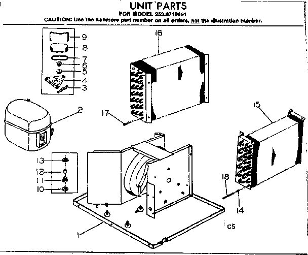Unit parts