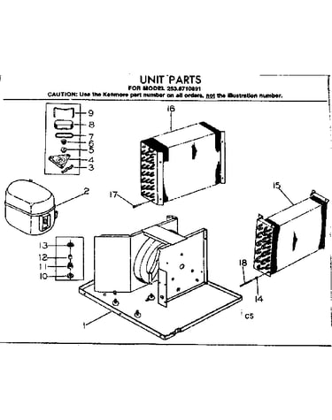 Unit parts
