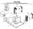Kenmore 2538710892 unit parts diagram