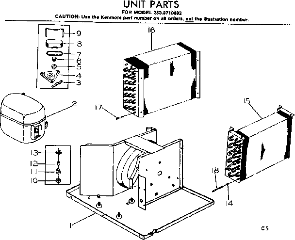 Unit parts
