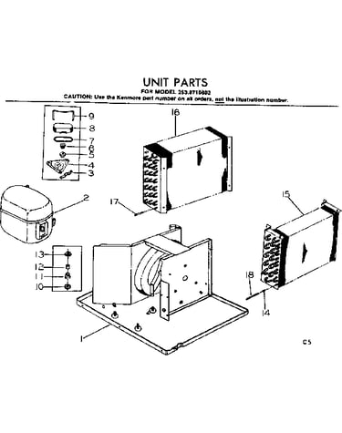 Unit parts