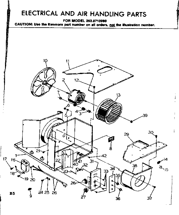 ELECTRICAL AND AIR HANDLING PARTS