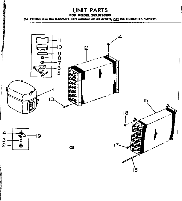 UNIT PARTS