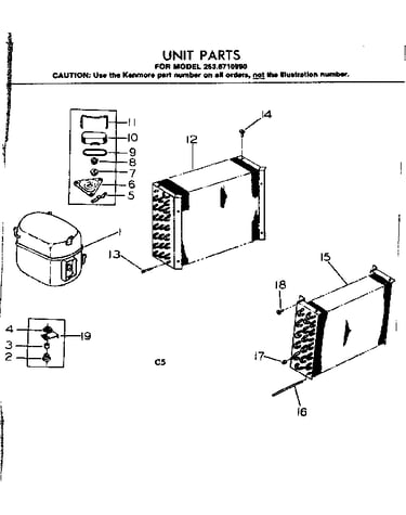 Unit parts