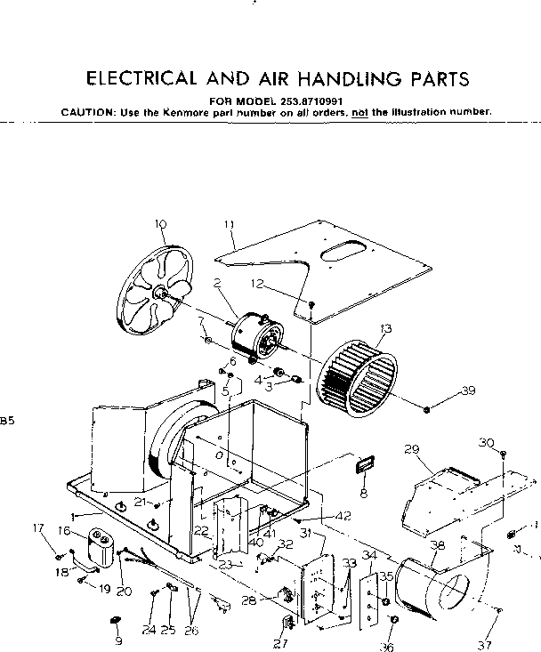 Electrical & air handling parts